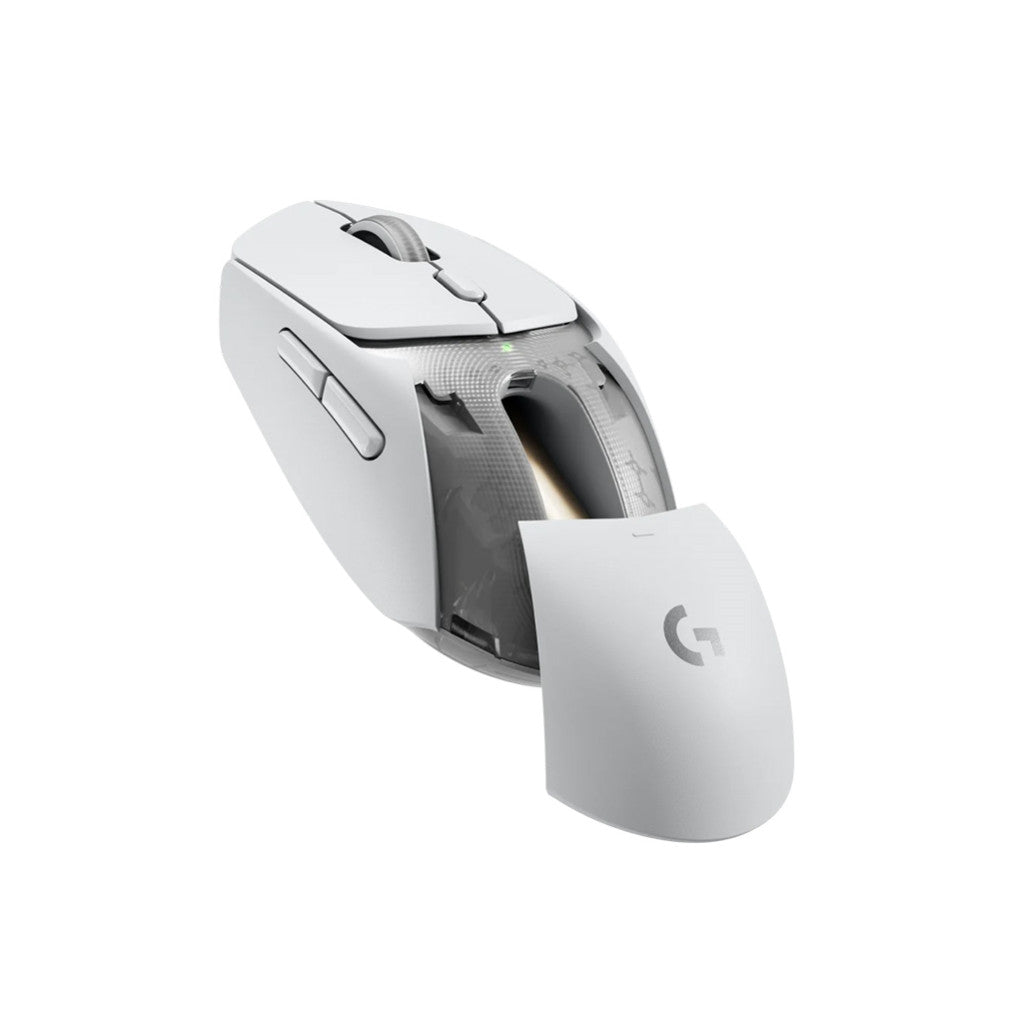 Gaming miška brezžična Logitech G309 LightSpeed, bela (910-007207)