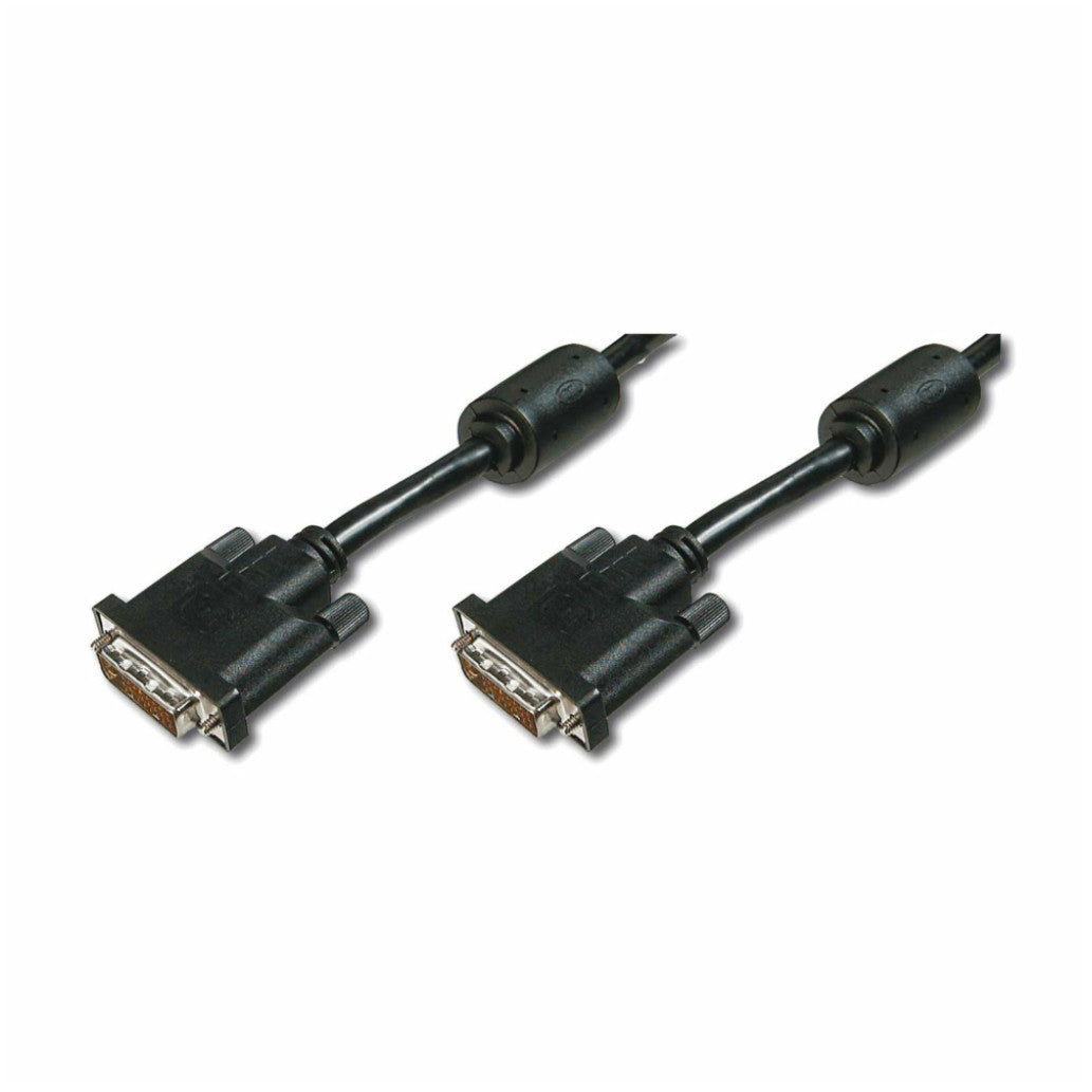 Kabel DVI-D(m)=>DVI-D(m) 2,00m črn Digitus (AK-320101-020-S)