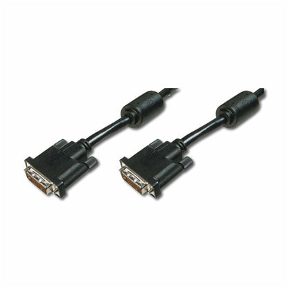 Kabel DVI-D(m)=>DVI-D(m) 2,00m črn Digitus (AK-320101-020-S)