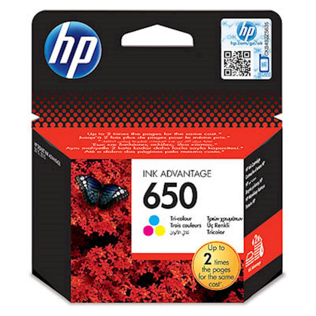KART HP 650 TRI-COLOR CZ102AE