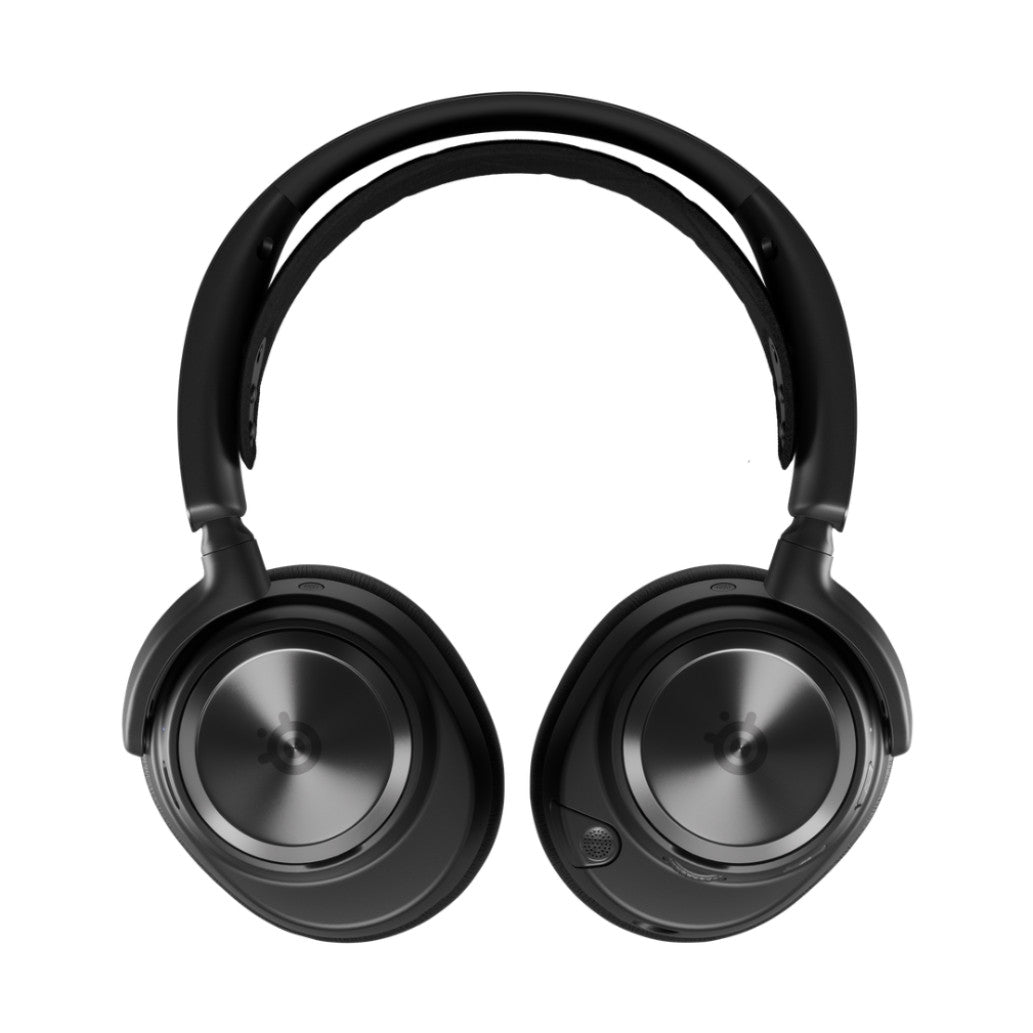 Slušalke brezžične SteelSeries naglavne z mikrofonom BT Arctis Nova Pro črne ANC (61520)