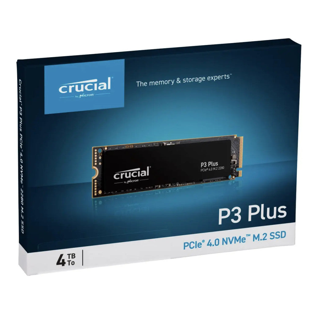 Disk SSD M.2 NVMe PCIe 4.0 4TB Crucial P3 Plus 2280 4800/4100MB/s (CT4000P3PSSD8)