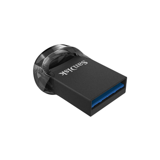 Spominski ključek 512GB USB 3.1 Sandisk Ultra FIT 130MB/s kovinski s pokrovčkom črn (SDCZ430-512G-G46)