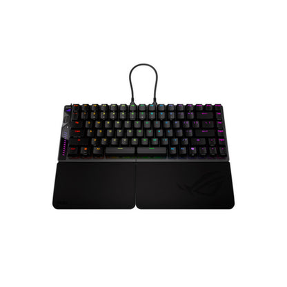 Gaming Tipkovnica Žična USB-C/A Asus ROG Falcata HFX V2 Analog US | črna RGB (90MP043H-BKUA20)