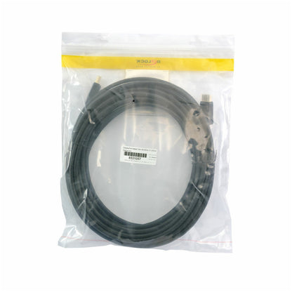 Kabel DisplayPort(m)=>DisplayPort(m) v1.2 10,00m 4K/60Hz pozlačeni konektorji črn Delock (84862)