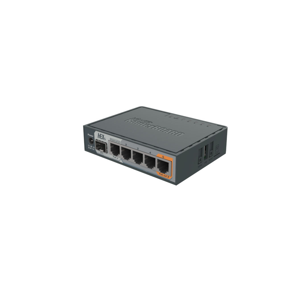 STIKALO 5-PORT + 1x SFP Razni proizvajalci HEX S 10/100/1000 (RB760IGS)
