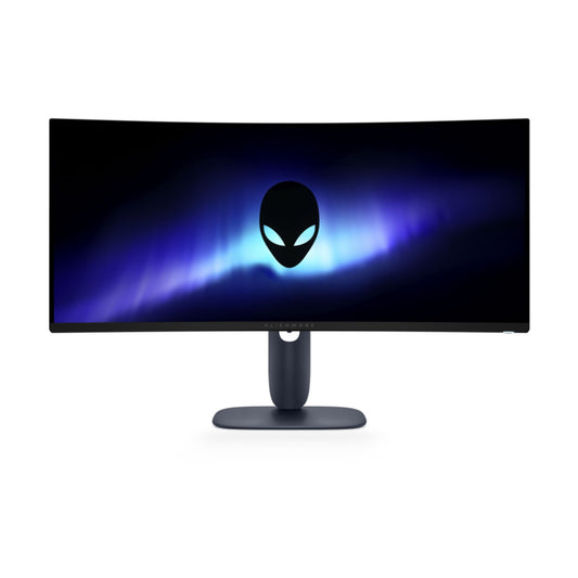 Monitor Dell 86,4 cm (34,0") AW3425DW 3440x1440 Curved Gaming 240Hz QD-OLED 0,03ms 2xHDMI DisplayPort USB3.2 USB-C-Out HAS  DCI-P3-99,3% FreeSync Premium PRO G-Sync Compatible HDR400 Alienware