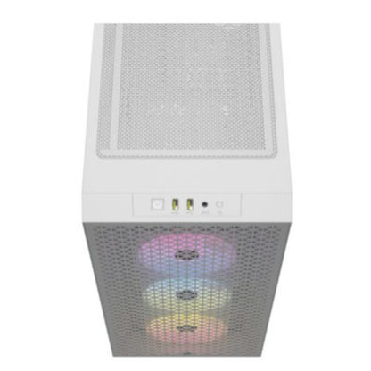 Ohišje Corsair 3000D MidiATX - bela RGB