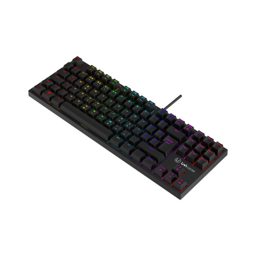 Gaming Tipkovnica Žična UVI GREED MINI V2 SLO | SLO gravura črna RGB (UVIGREEDV2MINI)