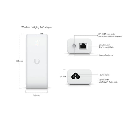 Dostopna točka Ubiquiti UDB Device Bridge 1xRJ45 (UDB)