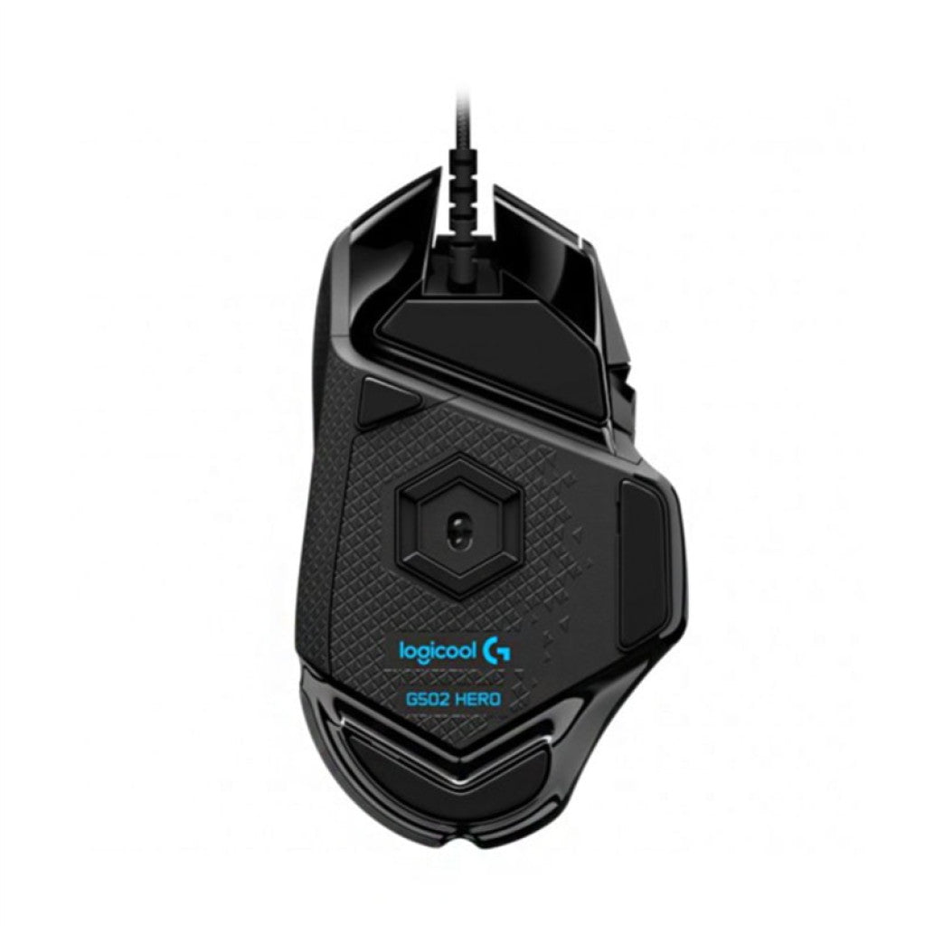 Gaming miška Žična Logitech G502 Hero, črna (910-005470)