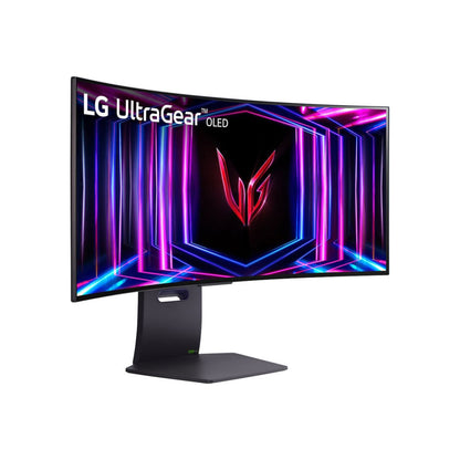 Monitor LG 86,4 cm (34,0") 34GS95QE-B 3440x1440 Curved Gaming 240Hz OLED 0,03ms 2xHDMI DisplayPort 2xUSB3.0 Pivot  DCI-P3-98,5% FreeSync Premium PRO G-Sync Compatible HDR400 UltraGear