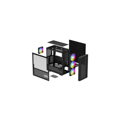 Ohišje Deepcool CH560 Digital ATX - črna RGB