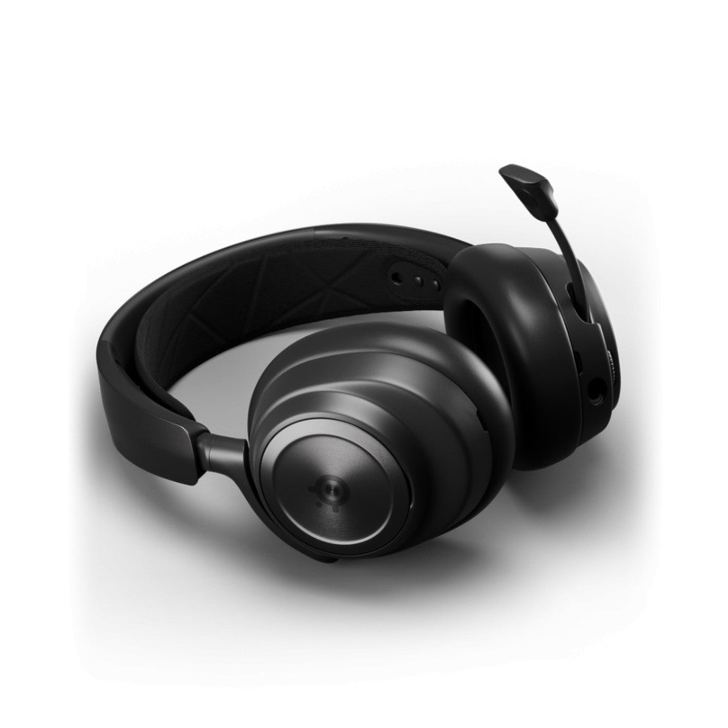 Slušalke brezžične SteelSeries naglavne z mikrofonom BT Arctis Nova Pro črne ANC (61520)