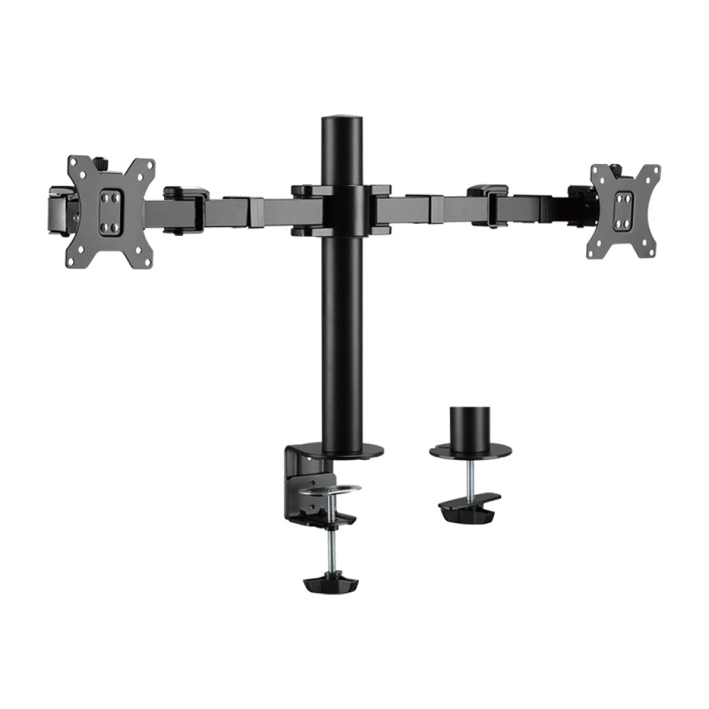 Nosilec namizna pritrditev Logilink za monitor 17"-32" 12kg/roko nagib/zasuk/rotacija - pritrditev na rob mize (BP0106)