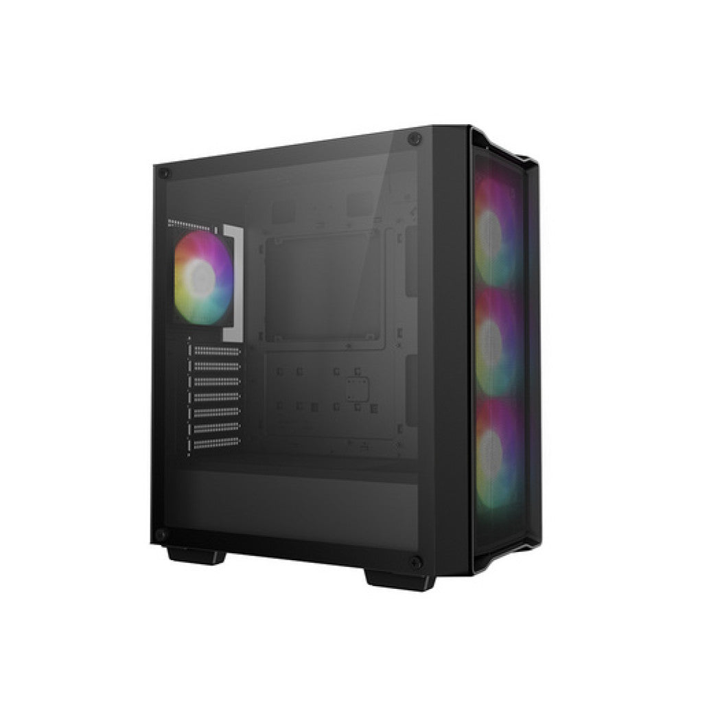 Ohišje Deepcool CC560 MESH V2 MidiATX - črna ARGB