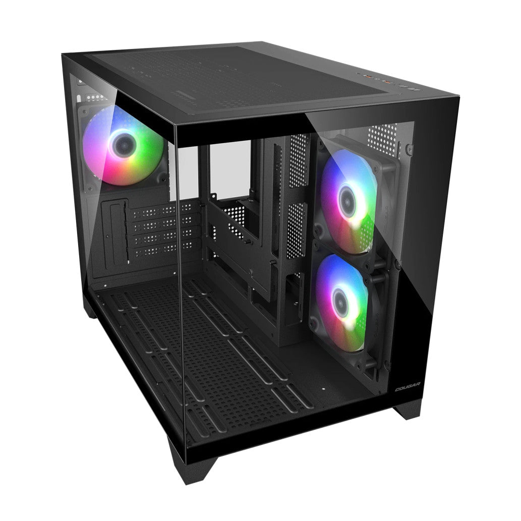 Ohišje Cougar FV150 Mini microATX - črna RGB