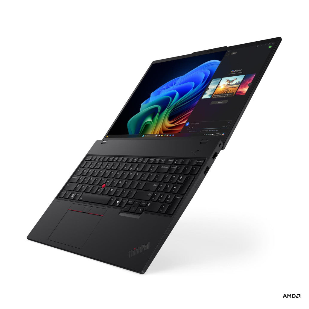 Prenosnik Lenovo 40,64 cm (16,0") ThinkPad T16 G4 1920x1200 IPS 400nit Ryzen AI 5 PRO 340/32GB/512GB/BL/AI Chip: 50 TOPs/FP/AMD Radeon 840M/Win11Pro (21QN001PSC)