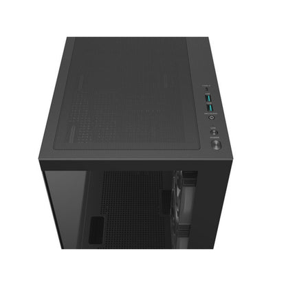 Ohišje Deepcool CG380 3F MidiATX - črna RGB