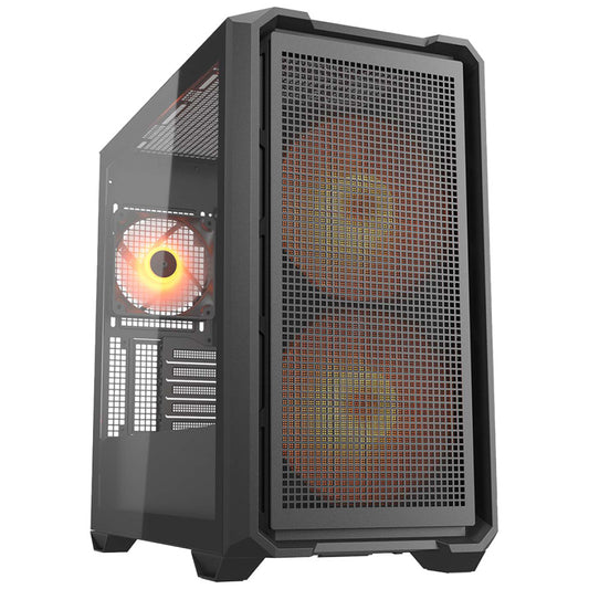 COUGAR MX600 Mini RGB PC Case, Mini Tower, Black