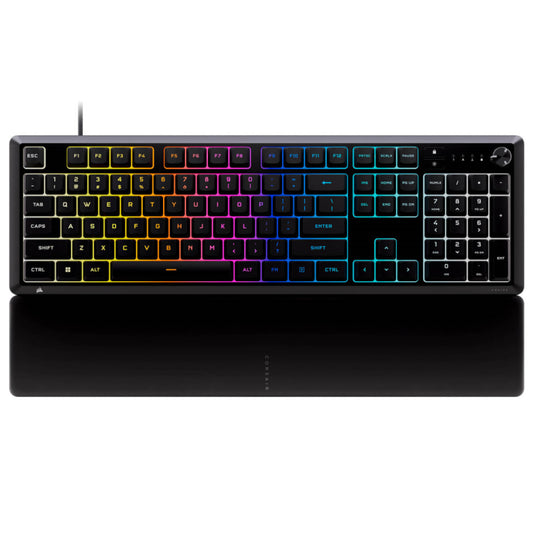 Gaming Tipkovnica Žična Corsair SKIFF 100 DE | črna RGB (CH-9226H65-DE)