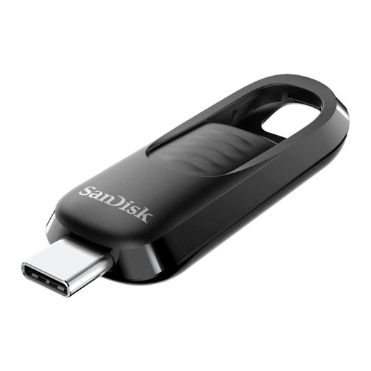 Spominski ključek 256GB USB-C Sandisk Ultra 400MB/s kovinski-plastičen črn (SDCZ480-256G-G46)
