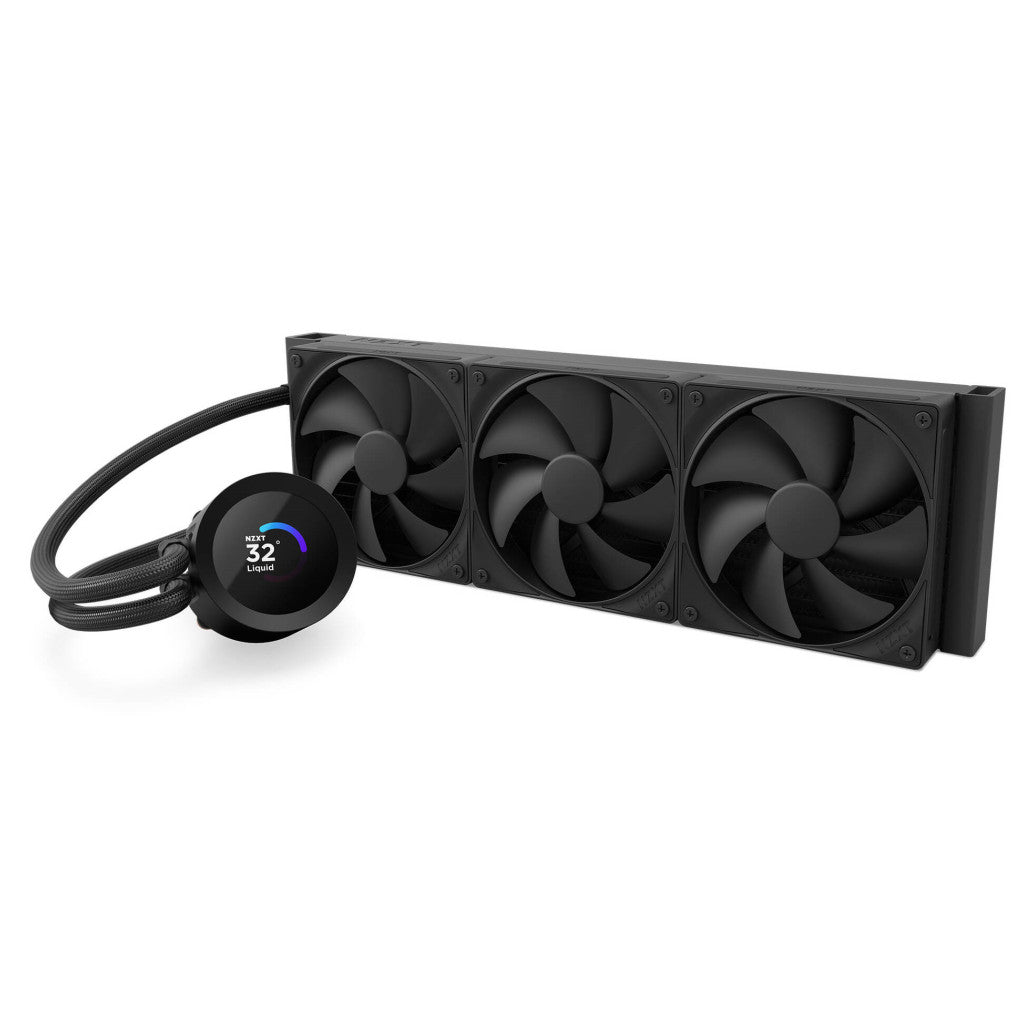 Vodno hlajenje NZXT Kraken Plus - 360mm črna (RL-KN360-B2)
