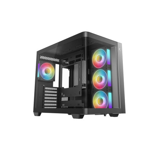 Ohišje Deepcool CG530U 4F MidiATX - črna ARGB