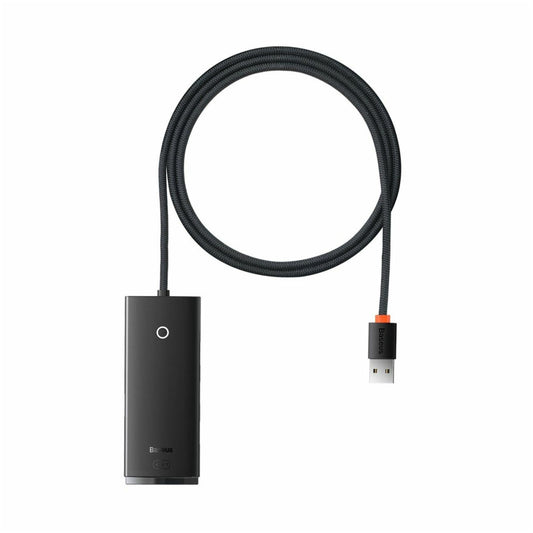 HUB USB-C =>  4xUSB3.0 1,00m Baseus črn (WKQX030101)