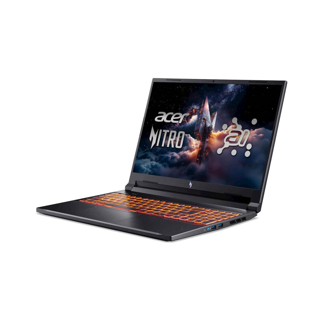 Prenosnik Acer 40,64 cm (16,0") Nitro V 16 1920x1200 IPS 180Hz Ryzen 7 260/16GB/SSD1TB/BL RGB/RTX5070-8GB/Brez OS (NH.U1FEX.008)