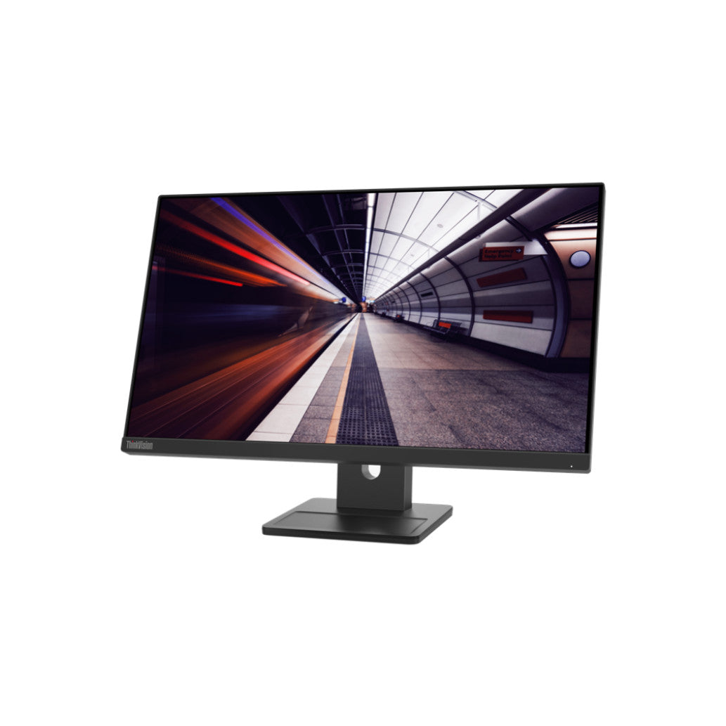 Monitor Lenovo 60,5 cm (23,8") E24-30 1920x1080 100Hz IPS 4ms VGA HDMI DisplayPort Pivot Zvočniki  sRGB99% ThinkVision