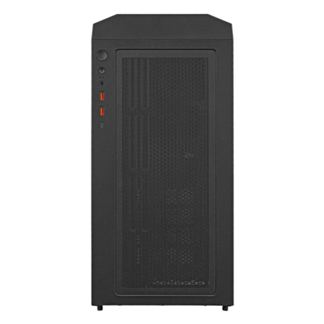 Ohišje Cougar Uniface mesh - črna