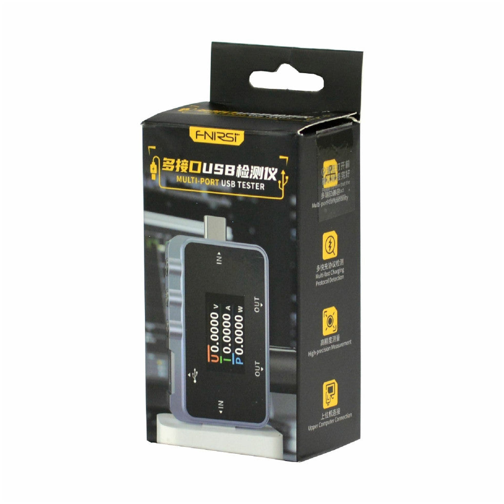 USB tester napajanja Fnirsi IN USB-A/C OUT USB-A/C 6,5A 156W FNAC-28