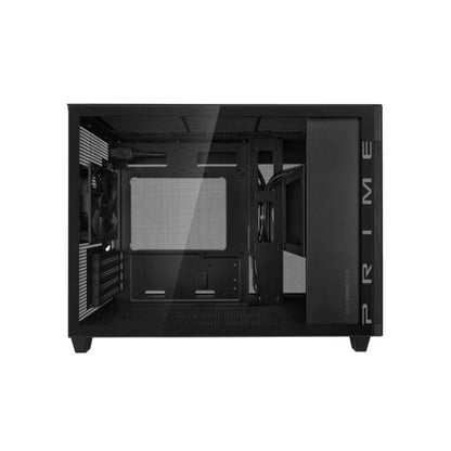 Ohišje Asus Prime AP201 (steklena stranica) miniATX - črna