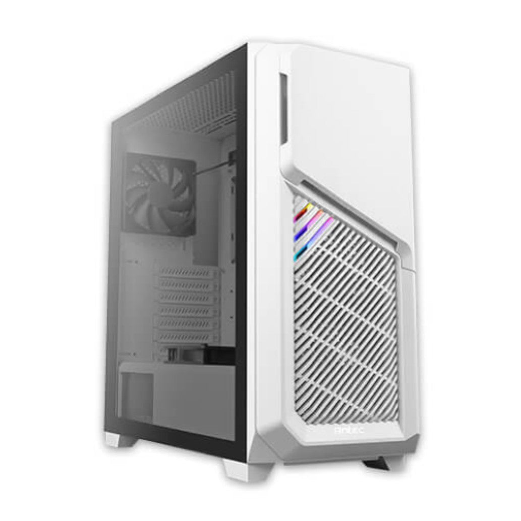 Ohišje Antec DP502 Flux MidiATX - bela RGB