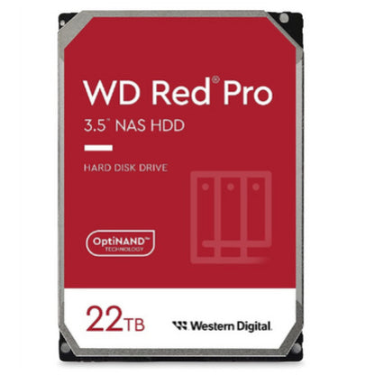 Trdi disk 3,5" 22TB SATA WD Red Pro 7200rpm 512MB (WD221KFGX)
