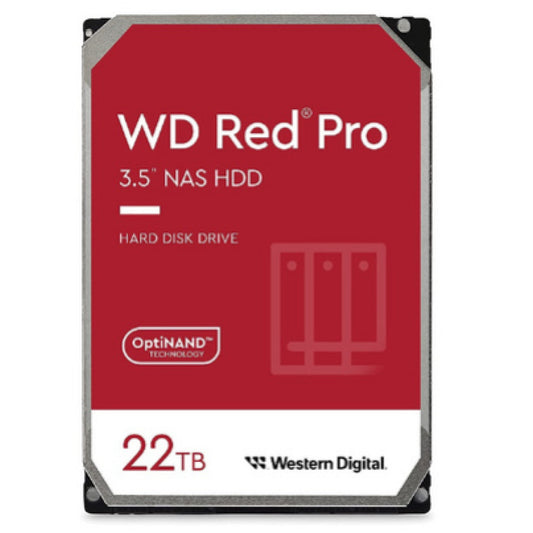 Trdi disk 3,5" 22TB SATA WD Red Pro 7200rpm 512MB (WD221KFGX)