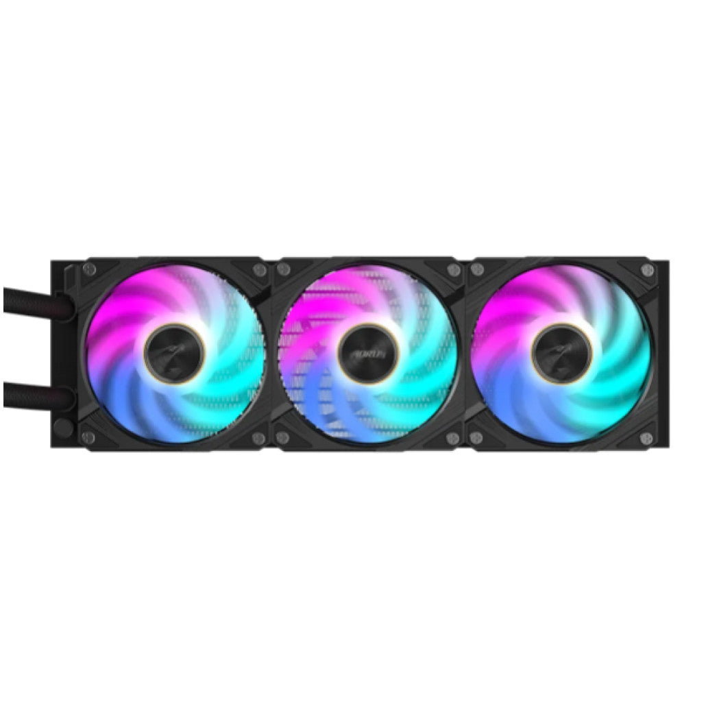 Vodno hlajenje Gigabyte AORUS WATERFORCE X II - 360mm RGB črna (GP-AORUSWATERFORCE X II 360)