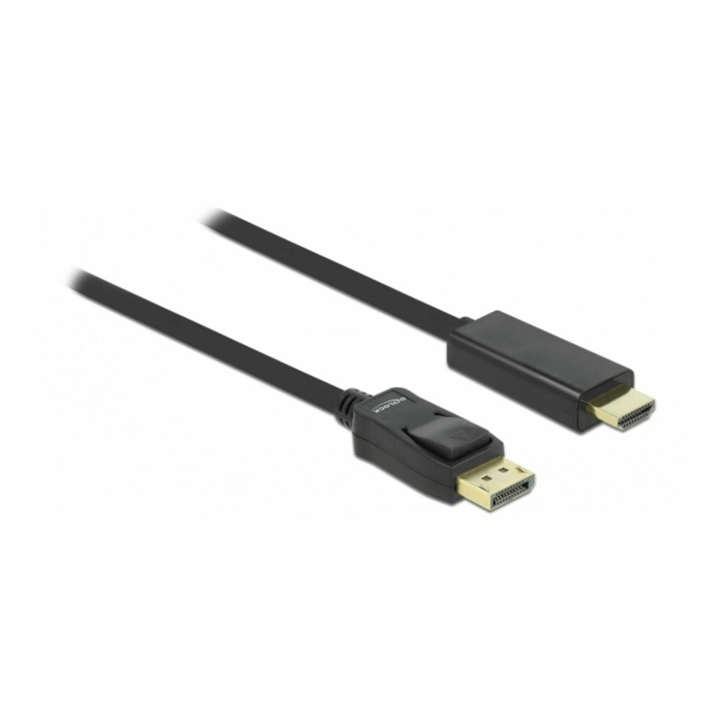 Kabel DisplayPort(m)=>HDMI(m) 5,00m 1920x1200/60Hz črn Delock (82586)