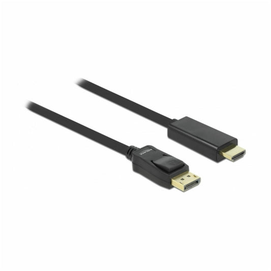 Kabel DisplayPort(m)=>HDMI(m) 5,00m 1920x1200/60Hz črn Delock (82586)