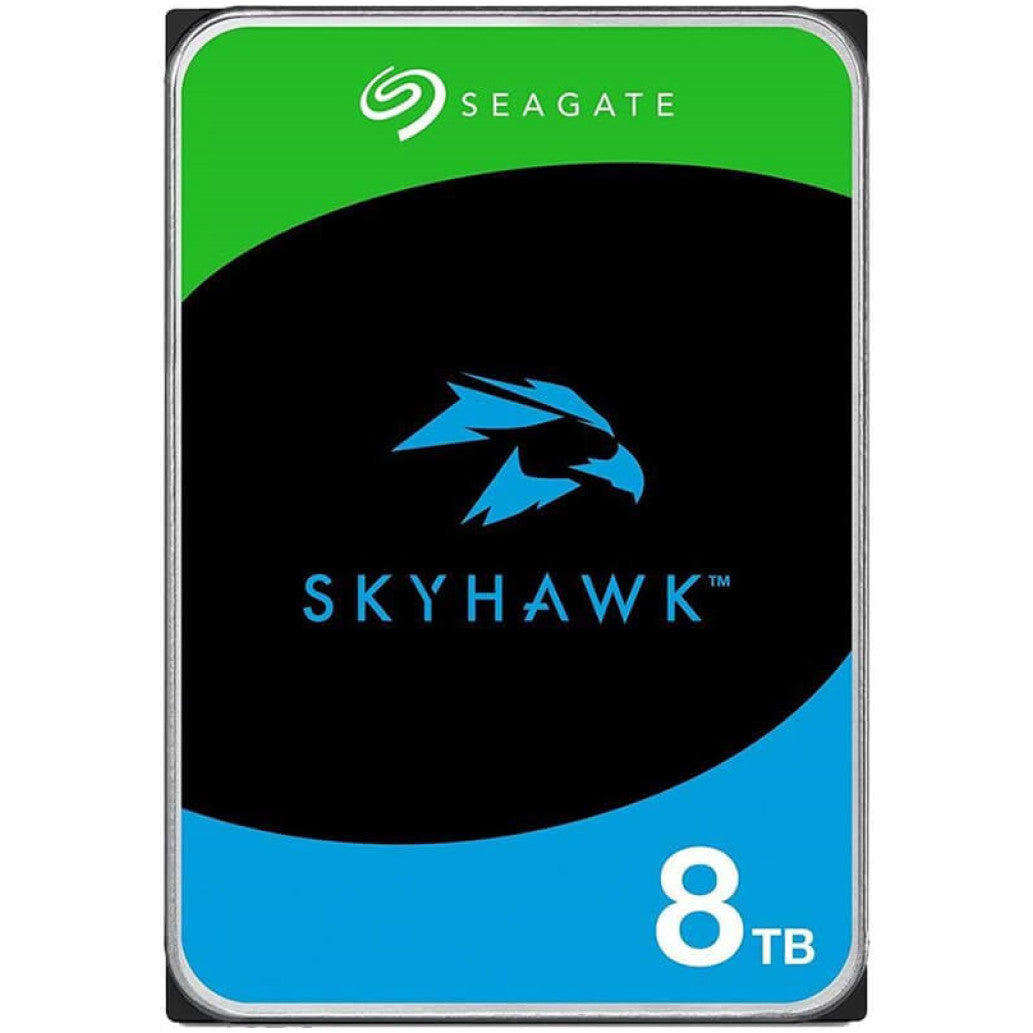 Trdi disk 3.5" 8TB 6GB/s Seagate SkyHawk 5400 vrtljajev 256MB (ST8000VX010)