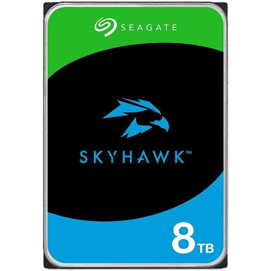 Trdi disk 3.5" 8TB 6GB/s Seagate SkyHawk 5400 vrtljajev 256MB (ST8000VX010)