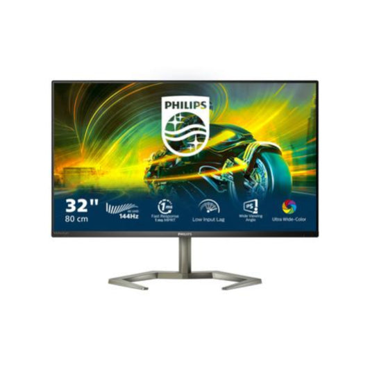 Monitor Philips 80 cm (31,5") 32M1N5800A 3840x2160 Gaming 144Hz IPS 1ms 2xHDMI 2xDisplayPort 4xUSB3.2 Pivot Zvočniki 2x5W  3H sRGB124% FreeSync Premium G-Sync Compatible HDR400 Momentum