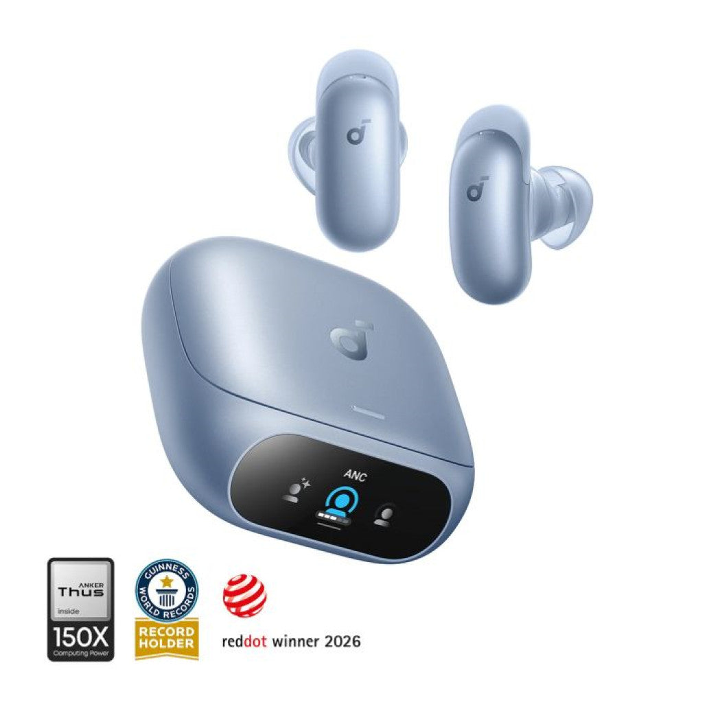 Slušalke brezžične Anker ušesne z mikrofonom BT Soundcore Liberty 5 Pro modre (D1203G31)