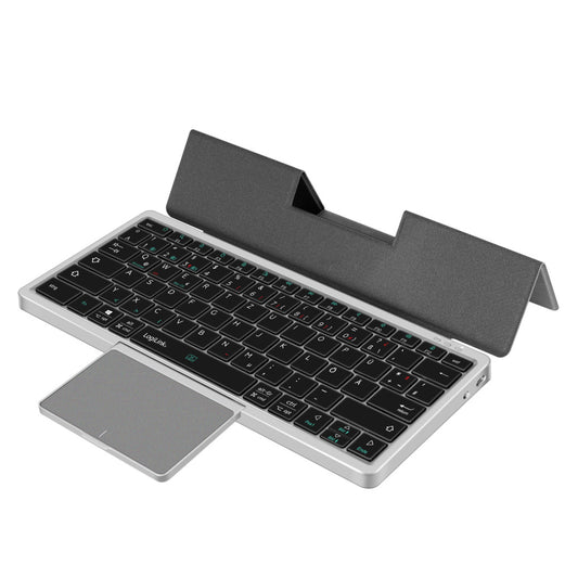 Tipkovnica Bluetooth 5.1 Logilink ID0214 DE | srebrna (ID0214)