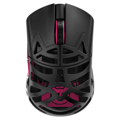 Gaming miška brezžična WLMOUSE Beast Miao , črna-roza (GAMO-1360)