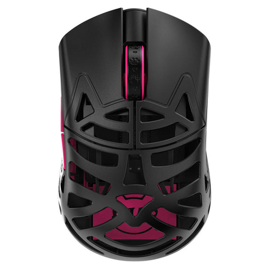 Gaming miška brezžična WLMOUSE Beast Miao , črna-roza (GAMO-1360)