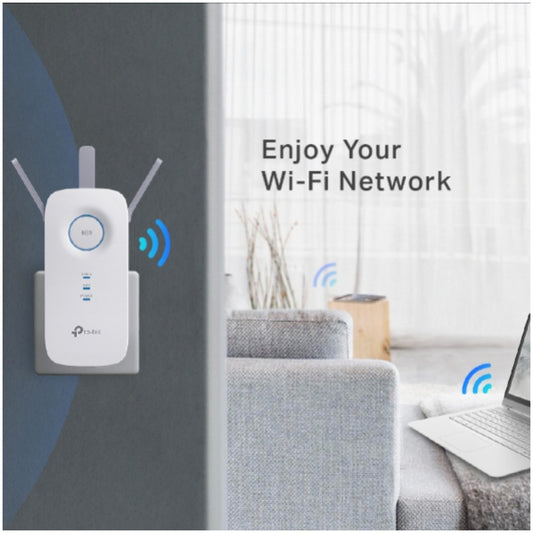 Razširitev brezžičnega omrežja TP-Link WiFi5 802.11ac AC1750 1300Mbit/s 1xRJ45 3x antena (RE450)