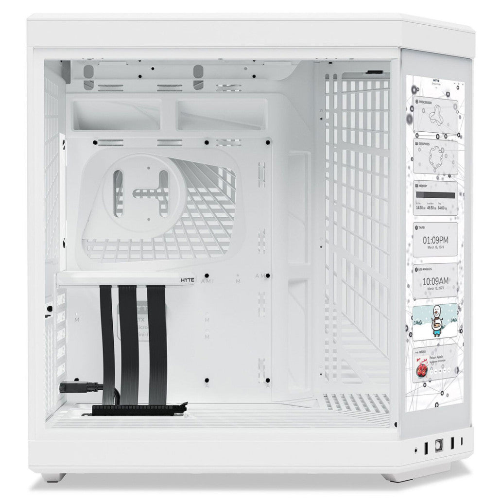 Ohišje Hyte Y70 Touch ATX - bela