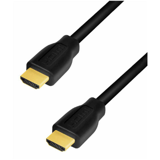 Kabel HDMI(m)=>HDMI(m) v2.0 3,00m 4K/60Hz CCS pozlačeni kontakti LogiLink (CH0102)